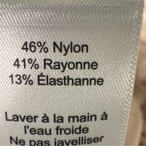 ASTR The Label Multi Cut Out Bodysuit Bone Long Sleeve Size XL Neutral NWOT - Picture 7 of 9